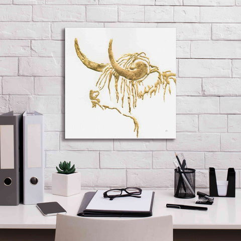 Image of 'Gilded Highlander III' by Chris Paschke, Giclee Canvas Wall Art,18 x 18