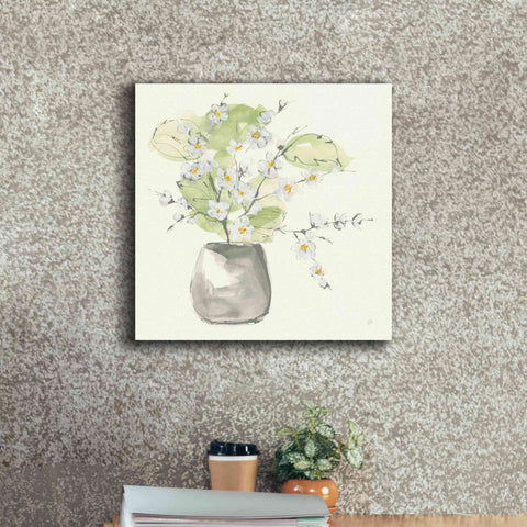 Image of 'Plant Blossom I' by Chris Paschke, Giclee Canvas Wall Art,18 x 18