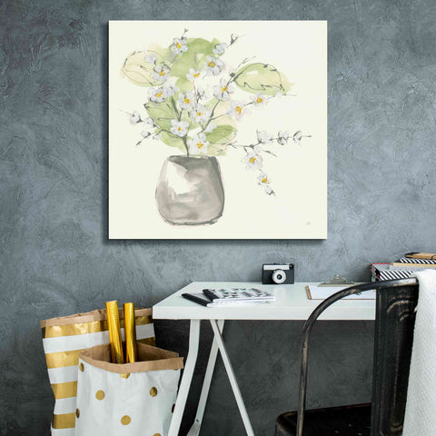 Image of 'Plant Blossom I' by Chris Paschke, Giclee Canvas Wall Art,26 x 26