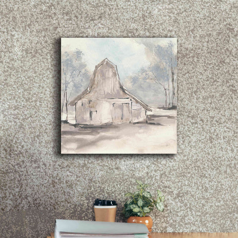 Image of 'Barn VI' by Chris Paschke, Giclee Canvas Wall Art,18 x 18