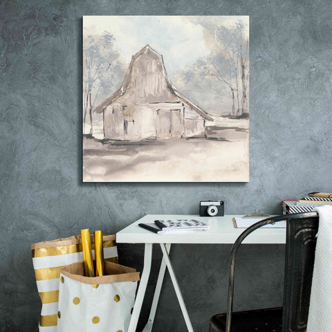 Image of 'Barn VI' by Chris Paschke, Giclee Canvas Wall Art,26 x 26