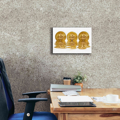 Image of 'Liquid Gold' by Andrea Haase, Giclee Canvas Wall Art,18 x 12