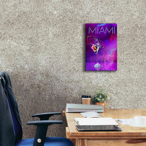 Image of 'Miami Party Night' by Andrea Haase, Giclee Canvas Wall Art,12 x 18