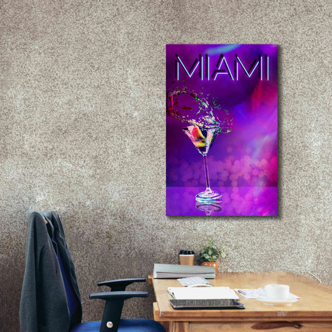 Image of 'Miami Party Night' by Andrea Haase, Giclee Canvas Wall Art,26 x 40