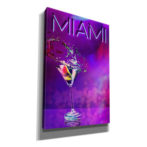'Miami Party Night' by Andrea Haase, Giclee Canvas Wall Art