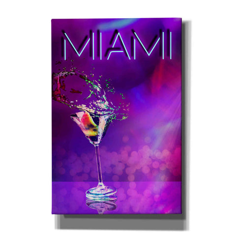 Image of 'Miami Party Night' by Andrea Haase, Giclee Canvas Wall Art