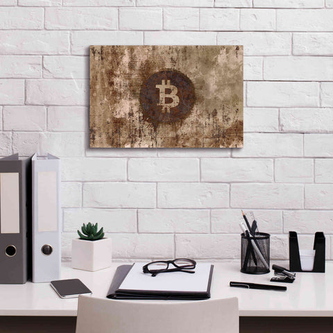 Image of 'Crypto Corrosion' by Andrea Haase, Giclee Canvas Wall Art,18 x 12