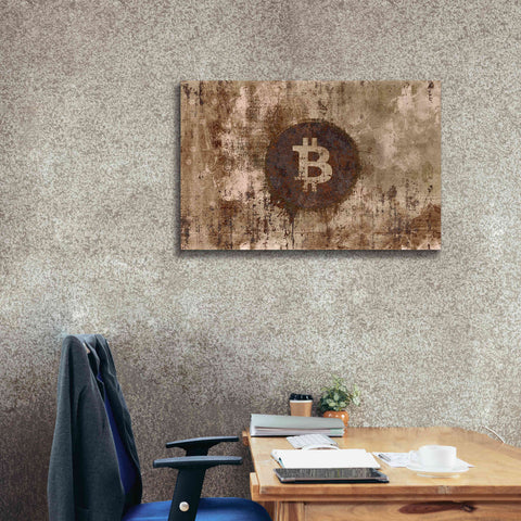 Image of 'Crypto Corrosion' by Andrea Haase, Giclee Canvas Wall Art,40 x 26