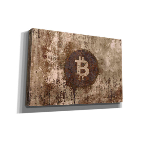 Image of 'Crypto Corrosion' by Andrea Haase, Giclee Canvas Wall Art