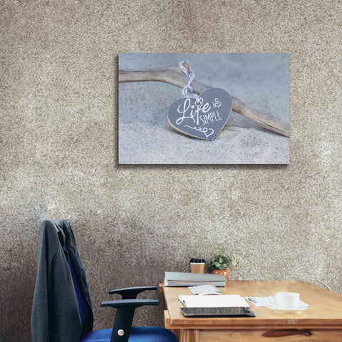 Image of 'Life Is Simple Still' by Andrea Haase, Giclee Canvas Wall Art,40 x 26
