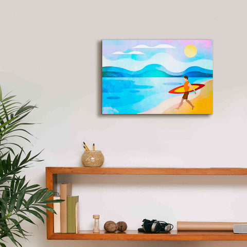Image of 'Surfers Paradise' by Andrea Haase, Giclee Canvas Wall Art,18 x 12