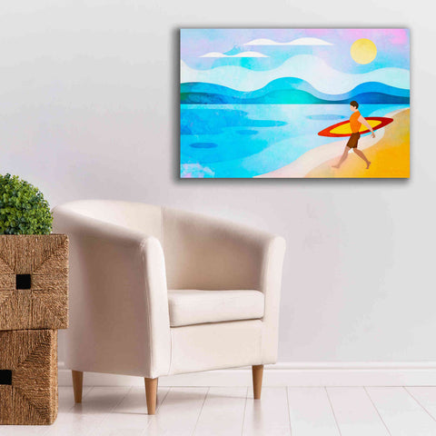 Image of 'Surfers Paradise' by Andrea Haase, Giclee Canvas Wall Art,40 x 26