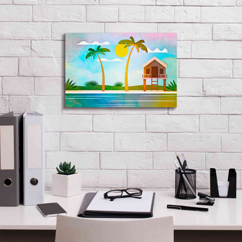 Image of 'Exotic Hideaway' by Andrea Haase, Giclee Canvas Wall Art,18 x 12