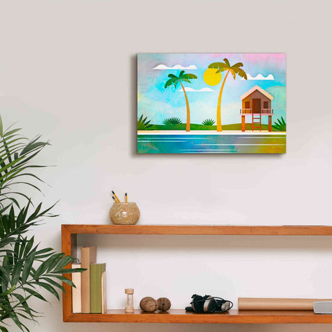Image of 'Exotic Hideaway' by Andrea Haase, Giclee Canvas Wall Art,18 x 12
