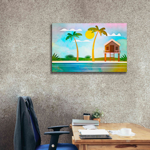 Image of 'Exotic Hideaway' by Andrea Haase, Giclee Canvas Wall Art,40 x 26