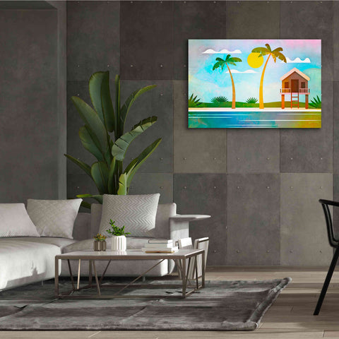 Image of 'Exotic Hideaway' by Andrea Haase, Giclee Canvas Wall Art,60 x 40