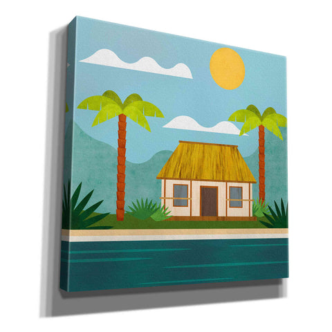 Image of 'Tropical Island Hideaway' by Andrea Haase, Giclee Canvas Wall Art