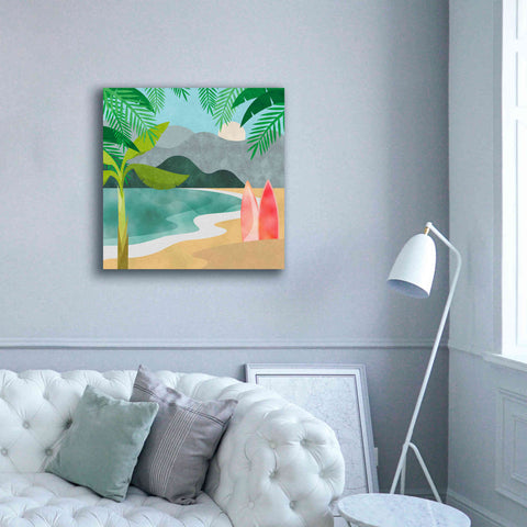 Image of 'Secret Surf Spot' by Andrea Haase, Giclee Canvas Wall Art,37 x 37