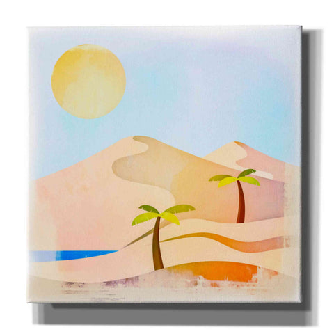Image of 'Oasis Sunset' by Andrea Haase, Giclee Canvas Wall Art