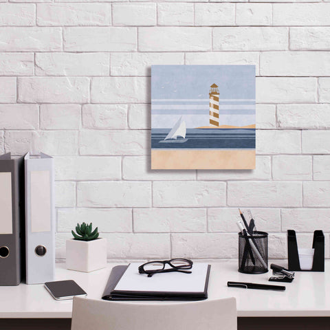 Image of 'cape Cod Lighthouse' by Andrea Haase, Giclee Canvas Wall Art,12 x 12