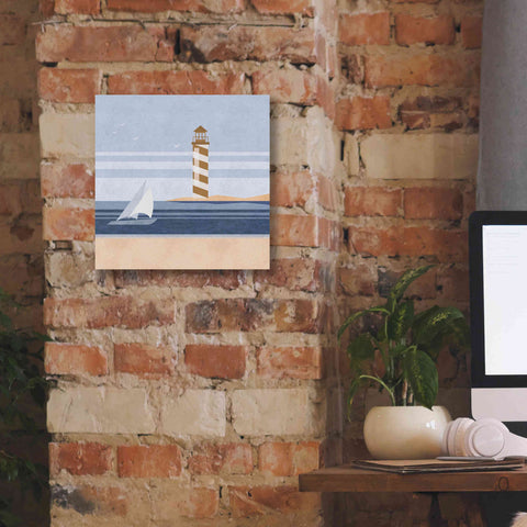Image of 'cape Cod Lighthouse' by Andrea Haase, Giclee Canvas Wall Art,12 x 12