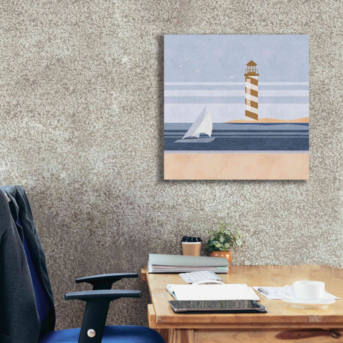 Image of 'cape Cod Lighthouse' by Andrea Haase, Giclee Canvas Wall Art,26 x 26