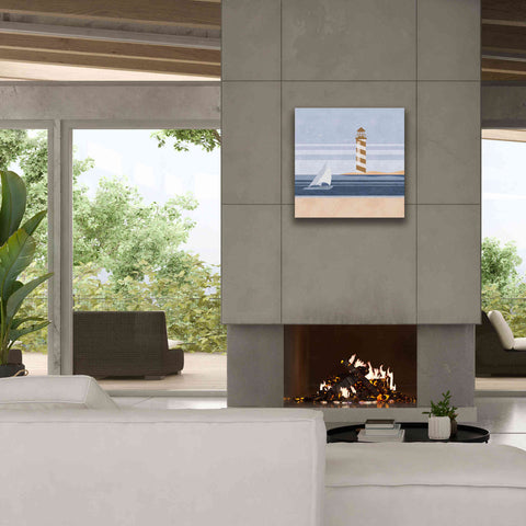 Image of 'cape Cod Lighthouse' by Andrea Haase, Giclee Canvas Wall Art,26 x 26