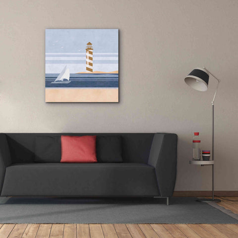 Image of 'cape Cod Lighthouse' by Andrea Haase, Giclee Canvas Wall Art,37 x 37