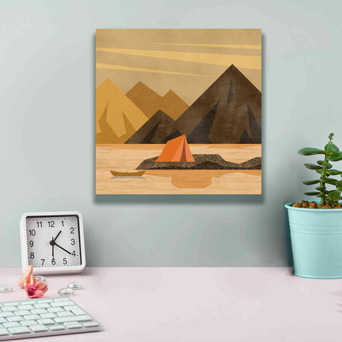 Image of 'Camping Adventure' by Andrea Haase, Giclee Canvas Wall Art,12 x 12