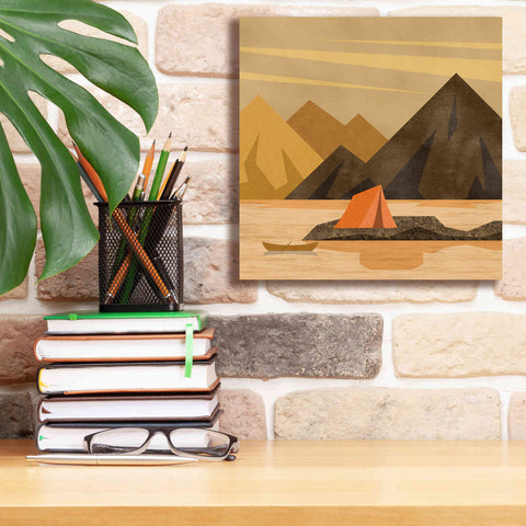 Image of 'Camping Adventure' by Andrea Haase, Giclee Canvas Wall Art,12 x 12