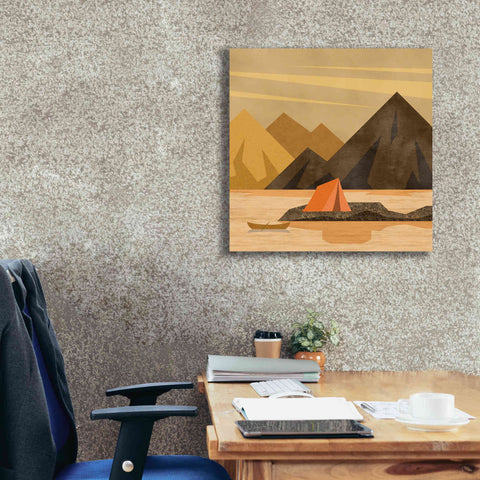 Image of 'Camping Adventure' by Andrea Haase, Giclee Canvas Wall Art,26 x 26