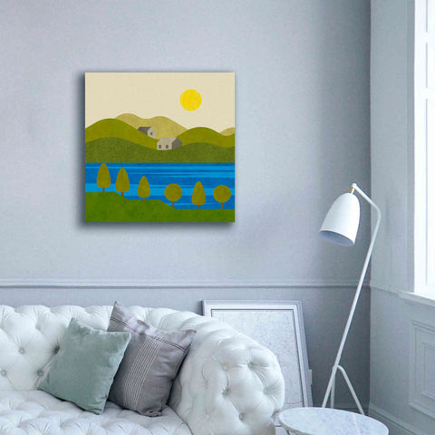 Image of 'River View' by Andrea Haase, Giclee Canvas Wall Art,37 x 37