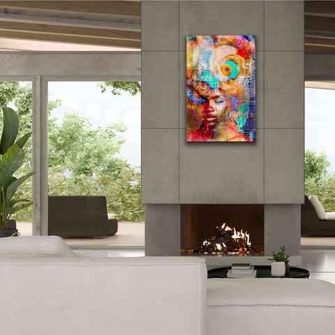 Image of 'New York City Girl' by Andrea Haase, Giclee Canvas Wall Art,26 x 40