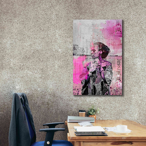 Image of 'Los Angeles City Girl Pink' by Andrea Haase, Giclee Canvas Wall Art,26 x 40