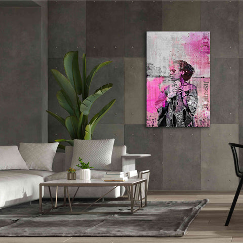 Image of 'Los Angeles City Girl Pink' by Andrea Haase, Giclee Canvas Wall Art,40 x 60