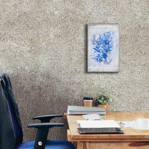 Image of 'Blue Summer Dream' by Andrea Haase, Giclee Canvas Wall Art,12 x 18