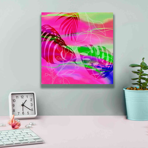 Image of 'Tropical Vibe' by Andrea Haase, Giclee Canvas Wall Art,12 x 12