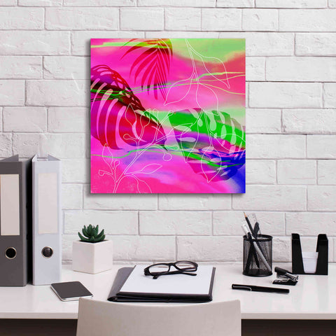 Image of 'Tropical Vibe' by Andrea Haase, Giclee Canvas Wall Art,18 x 18