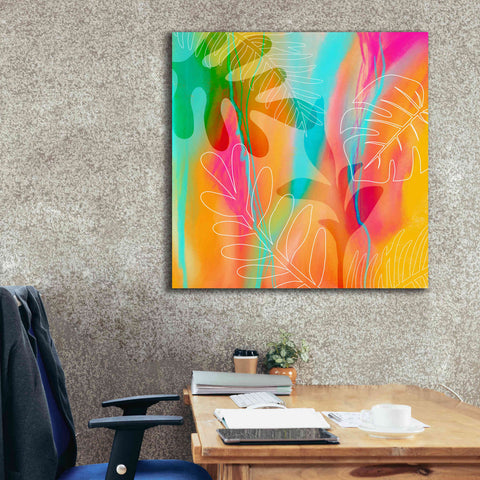 Image of 'Tropical Journey' by Andrea Haase, Giclee Canvas Wall Art,37 x 37