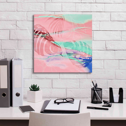 Image of 'Tropical Romance' by Andrea Haase, Giclee Canvas Wall Art,18 x 18