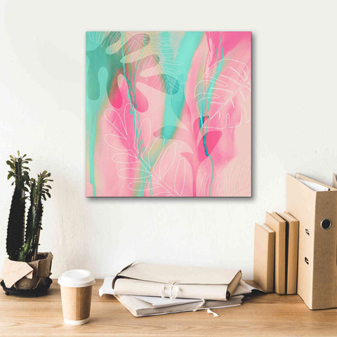 Image of 'Tropical Dream' by Andrea Haase, Giclee Canvas Wall Art,18 x 18