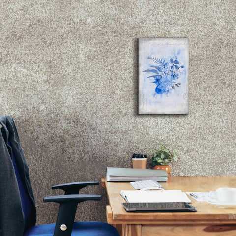 Image of 'Blue Summer' by Andrea Haase, Giclee Canvas Wall Art,12 x 18