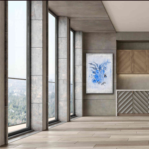 Image of 'Blue Spring' by Andrea Haase, Giclee Canvas Wall Art,40 x 60