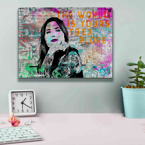 Image of 'Urban Living' by Andrea Haase, Giclee Canvas Wall Art,16 x 12