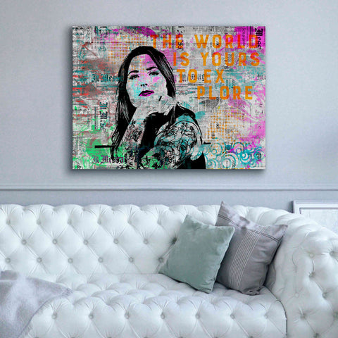 Image of 'Urban Living' by Andrea Haase, Giclee Canvas Wall Art,54 x 40