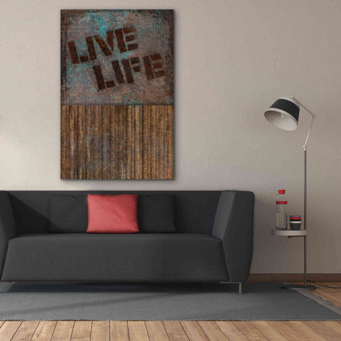 Image of 'Live Life' by Andrea Haase, Giclee Canvas Wall Art,40 x 60