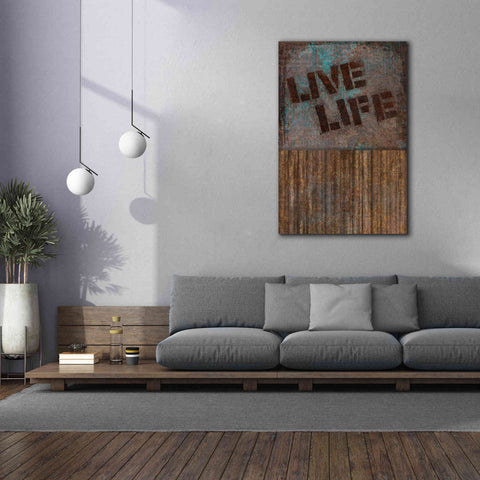 Image of 'Live Life' by Andrea Haase, Giclee Canvas Wall Art,40 x 60