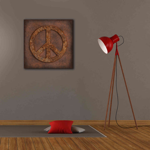 Image of 'Rusted Peace ' by Andrea Haase, Giclee Canvas Wall Art,26 x 26