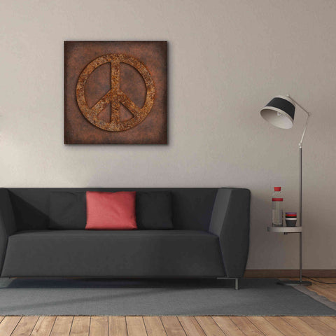 Image of 'Rusted Peace ' by Andrea Haase, Giclee Canvas Wall Art,37 x 37