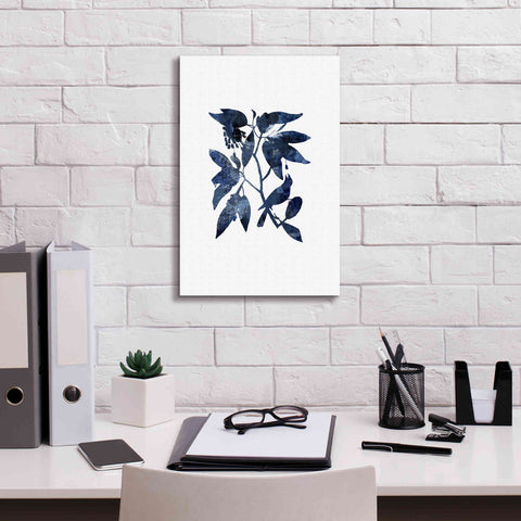 Image of 'Blue Night Bird' by Andrea Haase, Giclee Canvas Wall Art,12 x 18